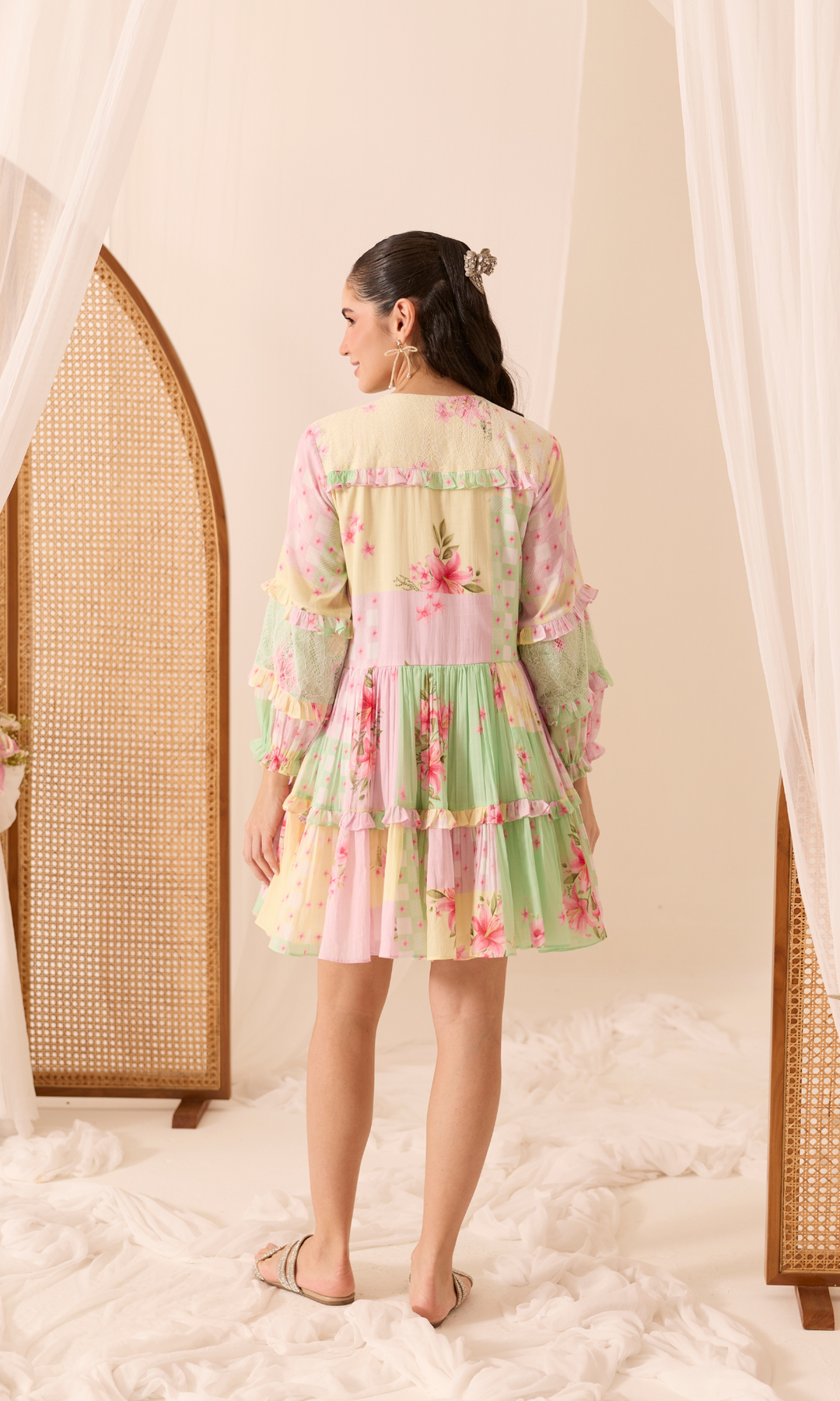Sorrel- Digitally printed Mulmul Dress