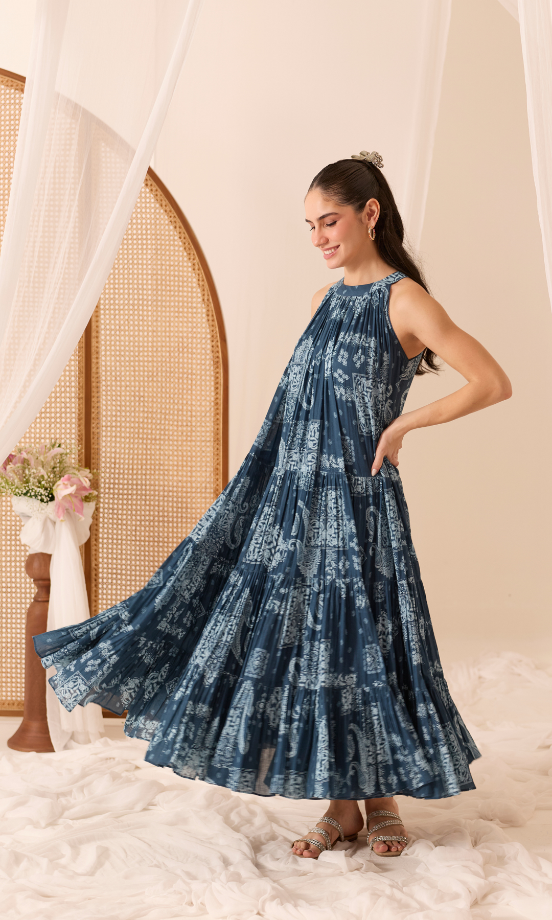 Tullia- Digitally Printed Dress