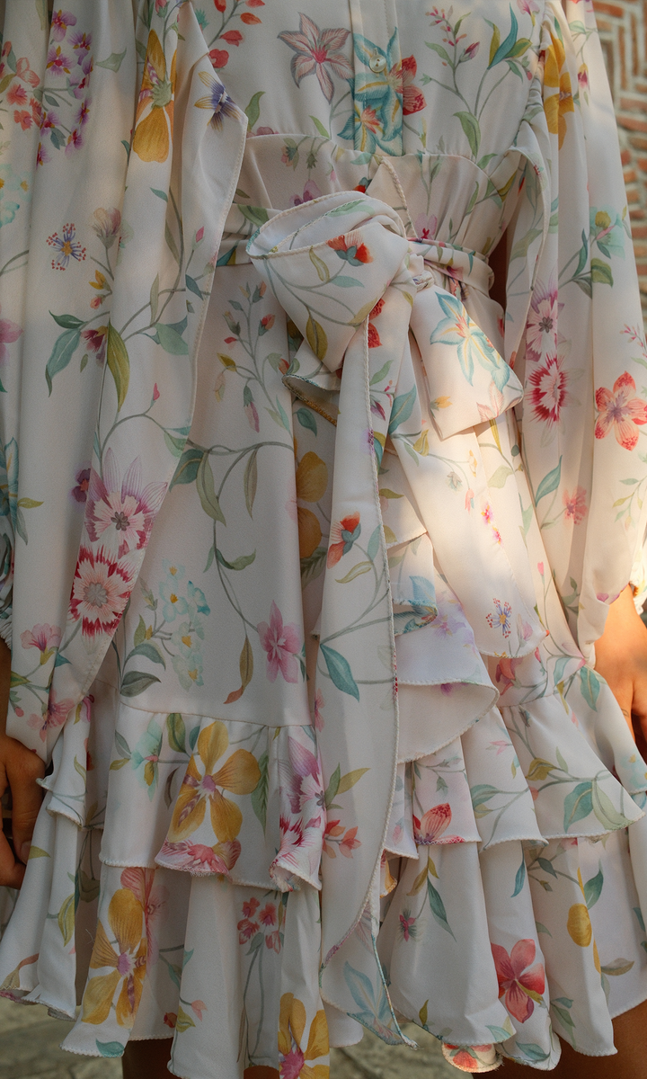 Pixie- Digitally printed Georgette dress