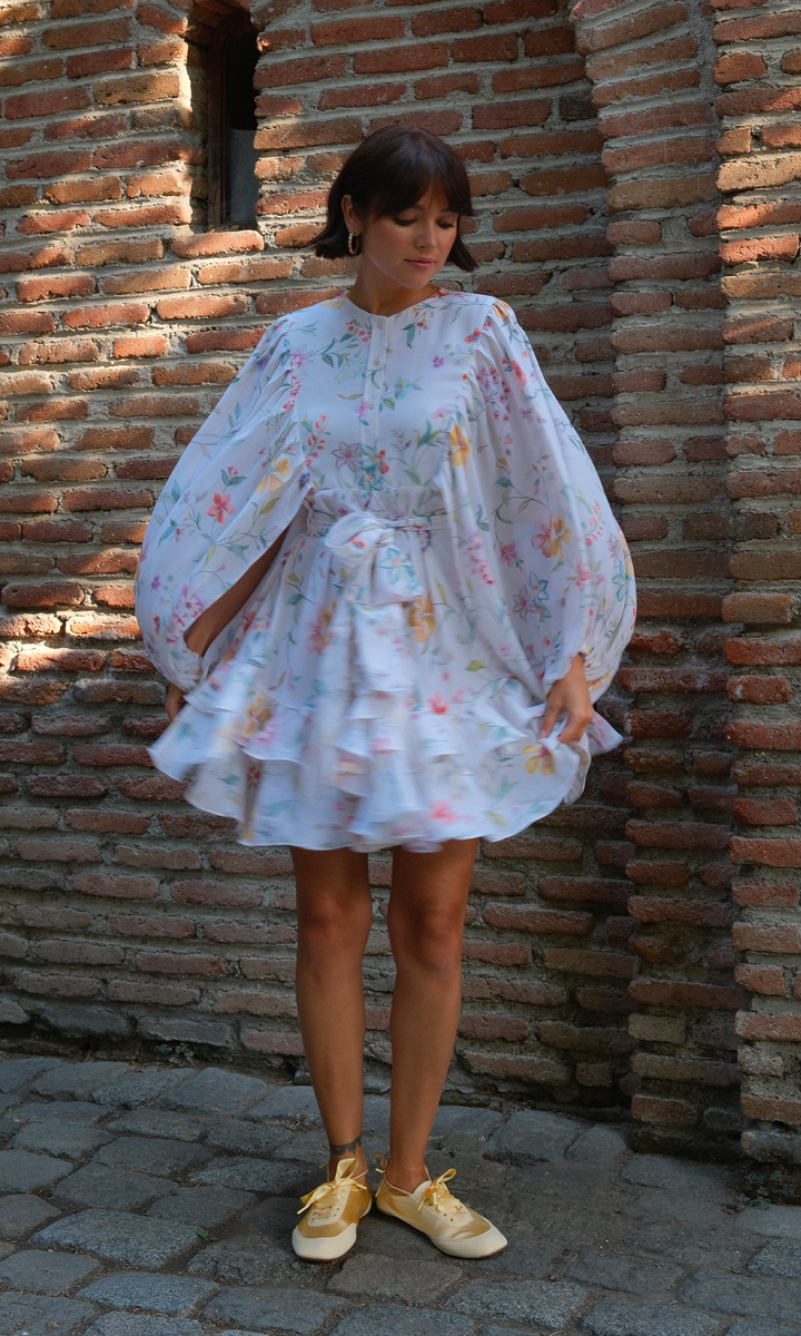 Pixie- Digitally printed Georgette dress