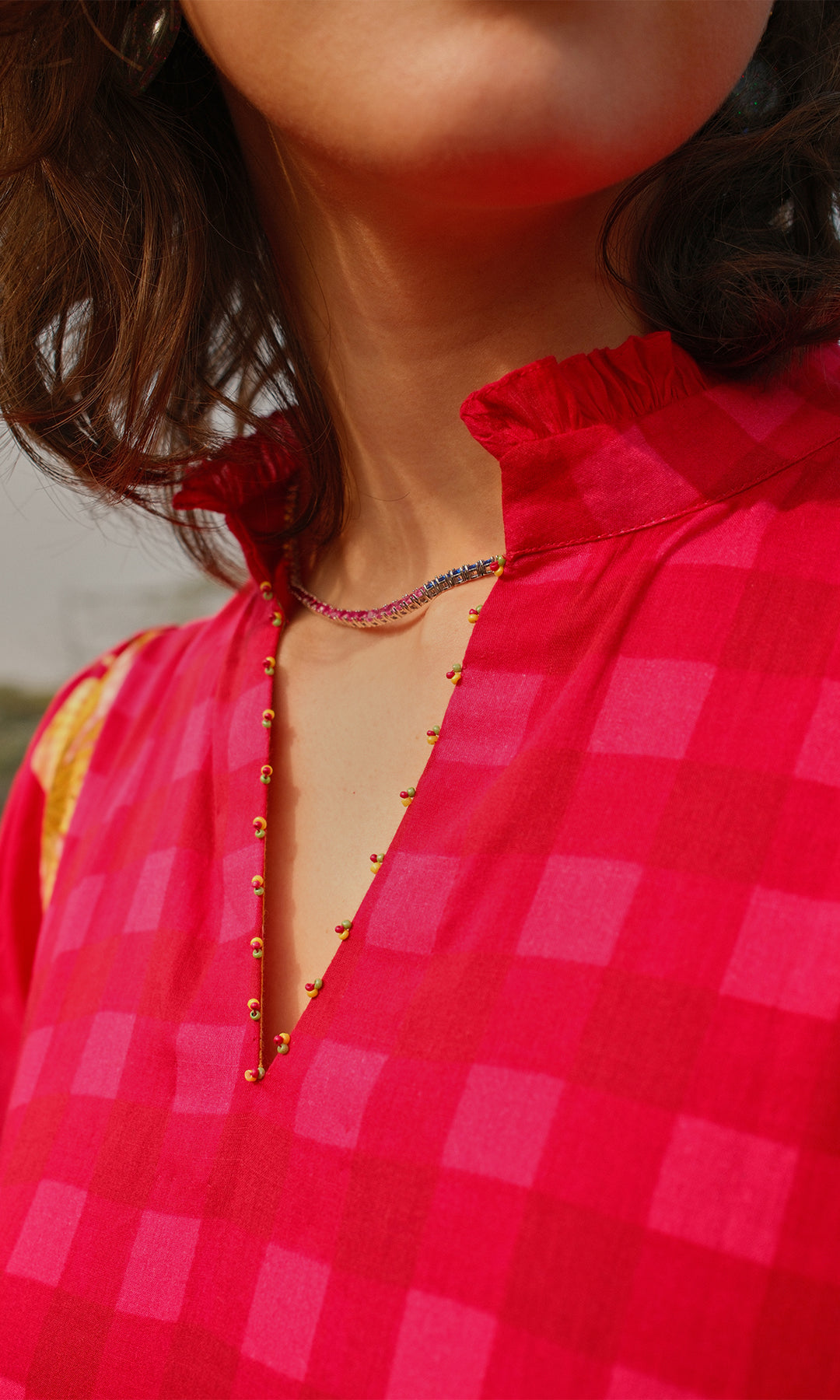 Ramona- Digitally Printed Floral Mulmul dress