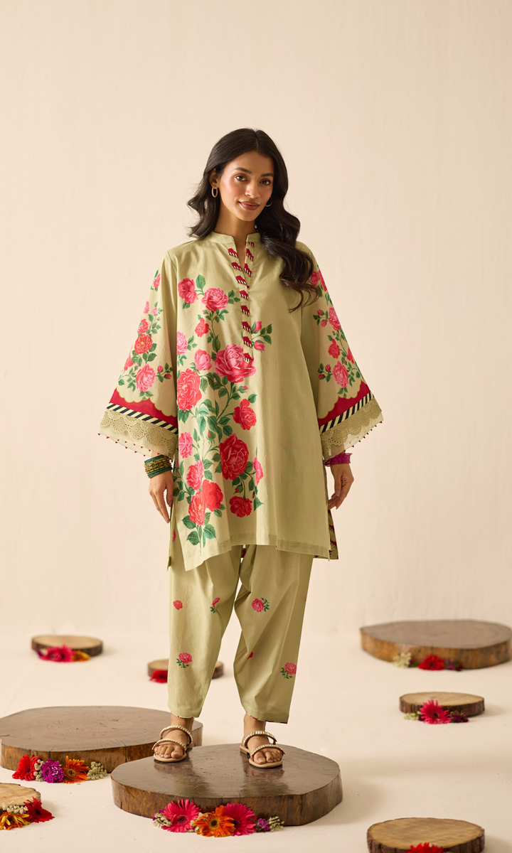 Feeya- Digitally Printed Lawn Cotton Set (Set of 2)