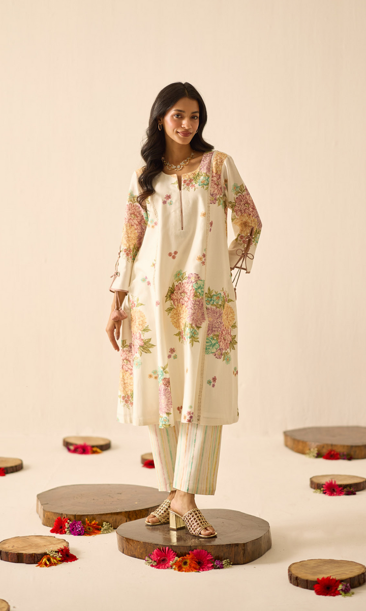 Faizeh- Chanderi Digitally Printed Set (Set of 3)