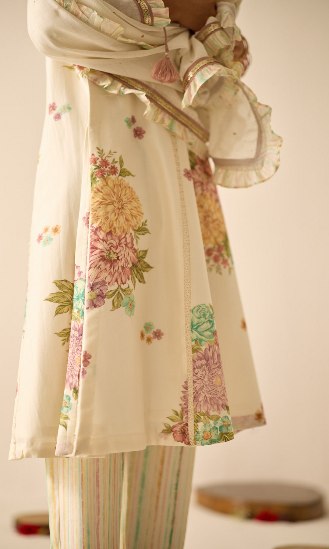 Faizeh- Chanderi Digitally Printed Set (Set of 3)