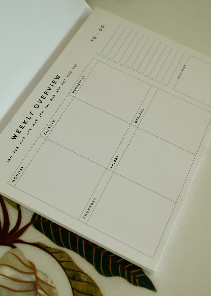 Flower Power Weekly Planner